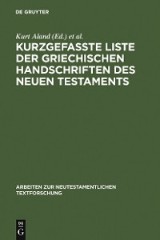 Kurzgefaßte Liste der griechischen Handschriften des Neuen Testaments