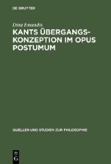 Kants Übergangskonzeption im Opus postumum