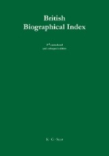 British Biographical Index