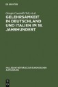 Gelehrsamkeit in Deutschland und Italien im 18. Jahrhundert