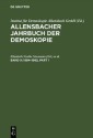 Allensbacher Jahrbuch der Demoskopie / 1984-1992