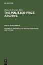 The Pulitzer Prize Archive. Supplements / Chronicle of the Pulitzer Prizes for Fiction
