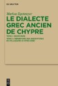 Le dialecte grec ancien de Chypre