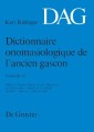 Dictionnaire onomasiologique de l'ancien gascon (DAG). Fascicule 14