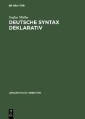 Deutsche Syntax deklarativ