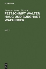 Festschrift Walter Haug und Burghart Wachinger