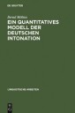 Ein quantitatives Modell der deutschen Intonation