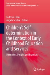 Children's Self-determination in the Context of Early Childhood Education and Services