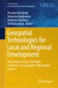 Geospatial Technologies for Local and Regional Development