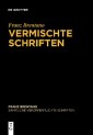 Vermischte Schriften