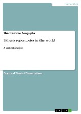 E-thesis repositories in the world