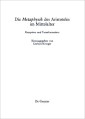 Die "Metaphysik" des Aristoteles im Mittelalter