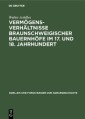 Vermögensverhältnisse braunschweigischer Bauernhöfe im 17. und 18. Jahrhundert
