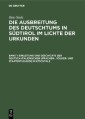Einleitung und Geschichte der deutsch-italienischen Sprachen-, Völker- und Staatentscheide im Etschtale