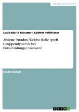 Abilene-Paradox. Welche Rolle spielt Gruppendynamik bei Entscheidungsprozessen?