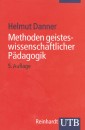 Methoden geisteswissenschaftlicher Pädagogik