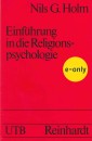 Religionspsychologie, Einführung in die