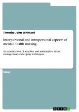 Interpersonal and intrapersonal aspects of mental health nursing