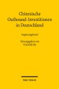 Chinesische Outbound-Investitionen in Deutschland
