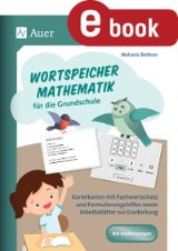 Wortspeicher Mathematik für die Grundschule