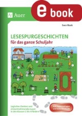 Lesespurgeschichten für das ganze Schuljahr