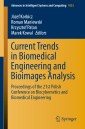 Current Trends in Biomedical Engineering and Bioimages Analysis