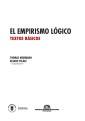 El empirismo lógico