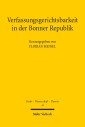 Verfassungsgerichtsbarkeit in der Bonner Republik