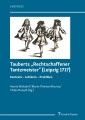 Tauberts 'Rechtschaffener Tantzmeister' (Leipzig 1717): Kontexte - Lektüren - Praktiken