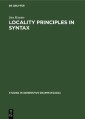 Locality principles in syntax