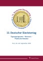 13. Deutscher Slavistentag