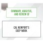 Summary, Analysis, and Review of Cal Newport's Deep Work