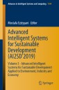 Advanced Intelligent Systems for Sustainable Development (AI2SD'2019)