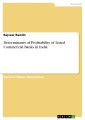 Determinants of Profitability of Listed Commercial Banks in India