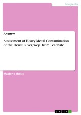 Assessment of Heavy Metal Contamination of the Densu River, Weja from Leachate