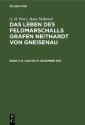 G. H. Pertz; Hans Delbrück: Das Leben des Feldmarschalls Grafen Neithardt von Gneisenau / 8. Juni bis 31. Dezember 1813