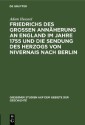 Friedrichs des Großen Annäherung an England im Jahre 1755 und die Sendung des Herzogs von Nivernais nach Berlin