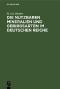 Die nutzbaren Mineralien und Gebirgsarten im Deutschen Reiche