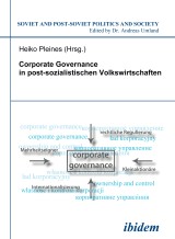 Corporate Governance in postsozialistischen Volkswirtschaften