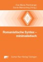 Romanistische Syntax -  minimalistisch