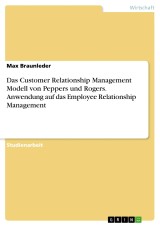Das Customer Relationship Management Modell von Peppers und Rogers. Anwendung auf das Employee Relationship Management