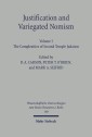 Justification and Variegated Nomism. Volume I