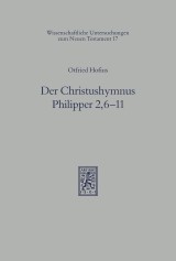 Der Christushymnus Philipper 2,6-11