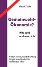 Gemeinwohl-Ökonomie?