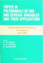Topics In Polynomials Of One And Several Variables And Their Applications: Volume Dedicated To The Memory Of P L Chebyshev (1821 - 1894)