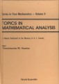 Topics In Mathematical Analysis: A Volume Dedicated To The Memory Of A L Cauchy
