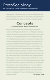 Concepts: Contemporary and Historical Perspectives