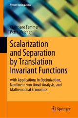 Scalarization and Separation by Translation Invariant Functions