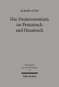 Das Deuteronomium im Pentateuch und Hexateuch