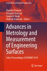 Advances in Metrology and Measurement of Engineering Surfaces